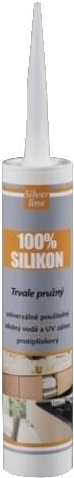Uniwersalny silikon 100% octowy 280 ml SILVER LINE
