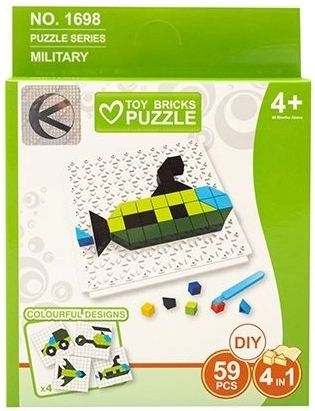 Puzzle układanka 59 elementów - 1 sztuka