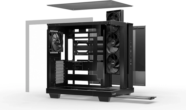 4× Pure Wings 3 dla maksymalnego airflow i ciszy