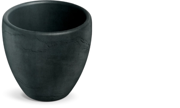 Donica Cano 40 cm ciemnoszara