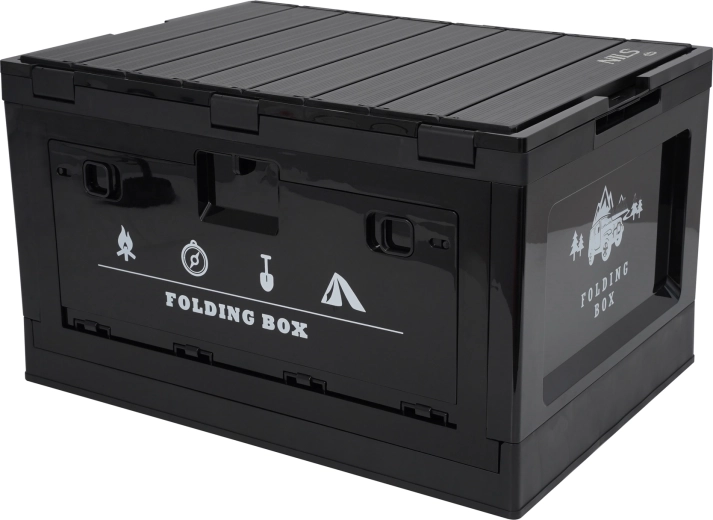 Składany pojemnik z pokrywą i funkcją stołu 50 l NILS CAMP