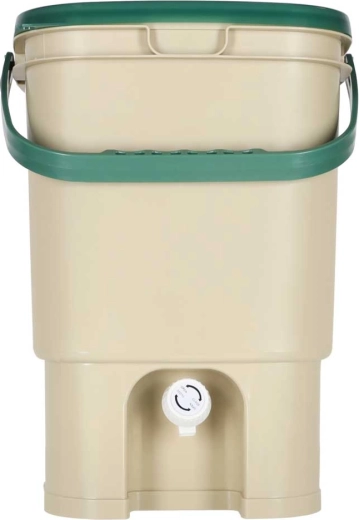 Wygodne spuszczanie herbatki kompostowej