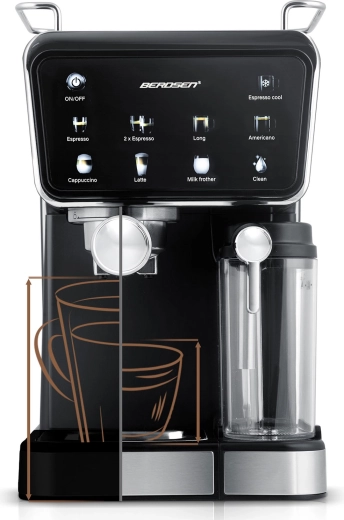 Sterowanie dotykowe i automatyczne czyszczenie