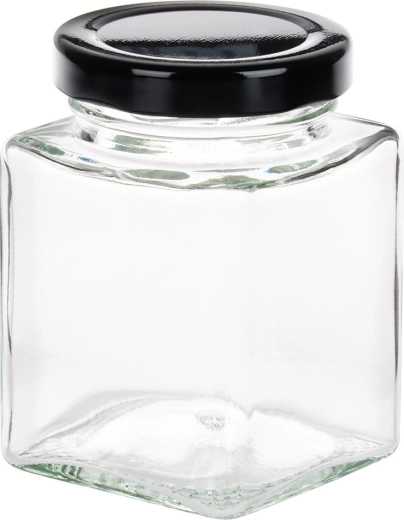 Wysokiej jakości przejrzyste szkło i szczelne zakrętki