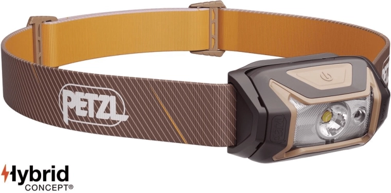 Latarka czołowa PETZL TIKKA brązowa 350 lm