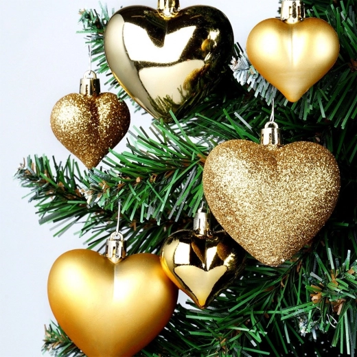 Serduszkowy kształt w dwóch rozmiarach