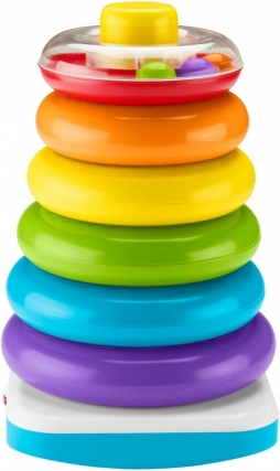 Duża piramida z kółek Fisher-Price