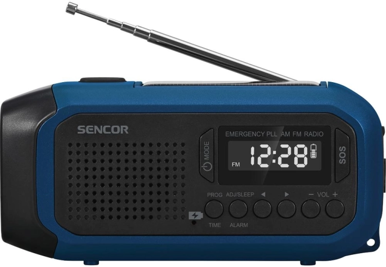 Radio AM/FM i alarm SOS