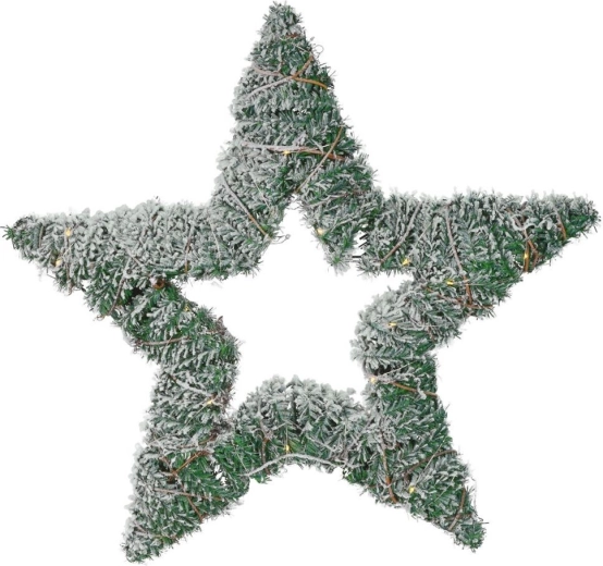 Wierna imitacja ośnieżonej gałązki