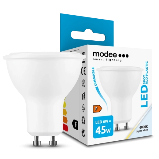 Żarówka LED GU10 6W 550 lm zimna biel, ściemnialna