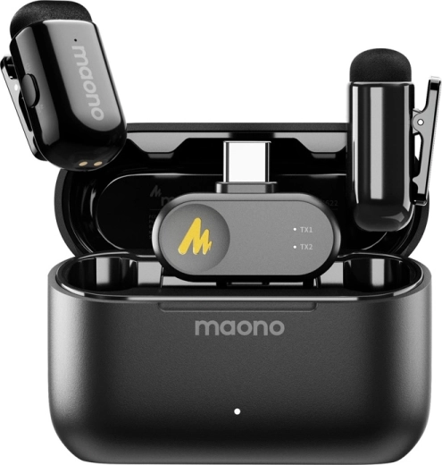Bezprzewodowy mikrofon Maono WM622 PC2 do iPhone i iPad