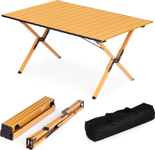 Składany stół kempingowy 90 × 60 cm z torbą transportową MultiGarden