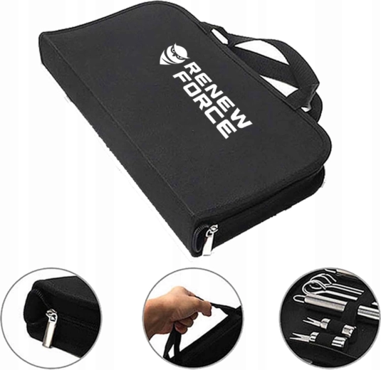 Solidne etui XL z zamkiem i uchwytami