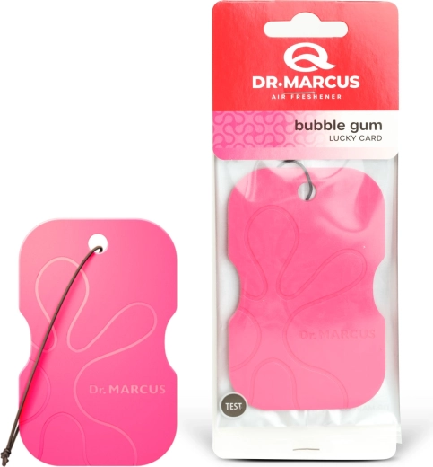Dr. Marcus Lucky Card Bubble Gum odświeżacz powietrza do samochodu