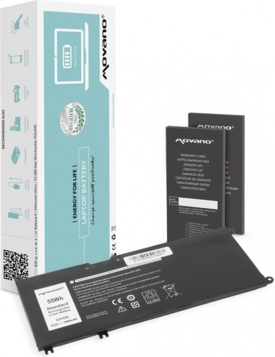 Bateria Movano 33YDH do Dell Inspiron 15 5587 i 7588, 3600 mAh