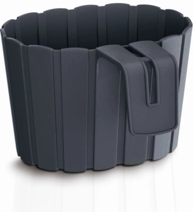 Wisząca doniczka Boardee Hook antracytowa