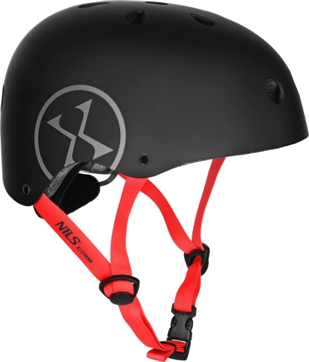Kask NILS Extreme MTW001-2 czarny – S (52–56 cm)
