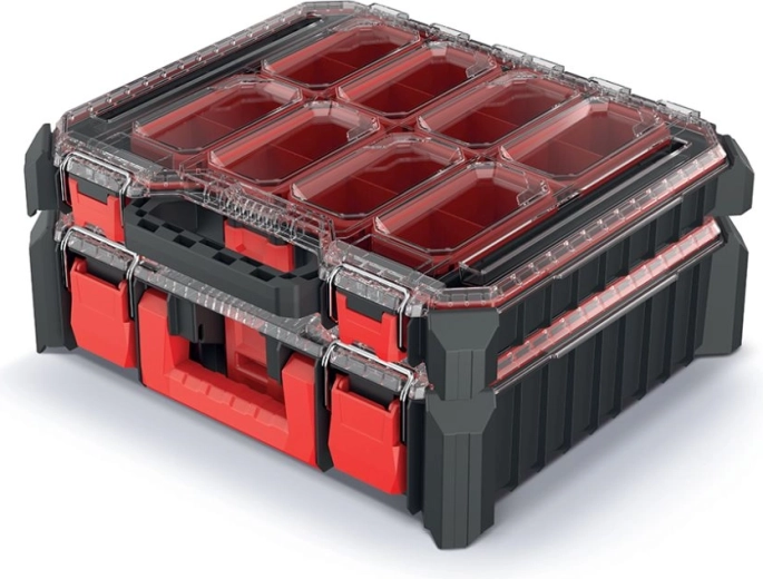 Zestaw organizerów CMX 44,5 × 39 × 19,7 cm – czarny