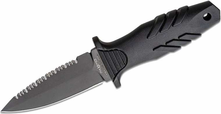 Fox Knives Elementum taktyczny sztylet 10 cm, w całości czarny