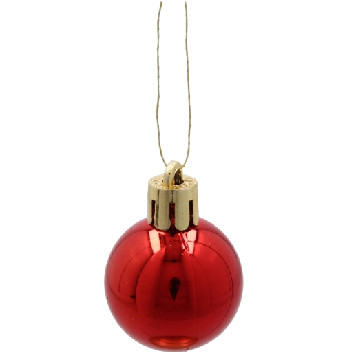 Błyszczące i matowe bombki 3 cm