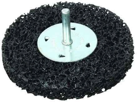 Nylonowa szczotka ścierna na trzpieniu 65 mm