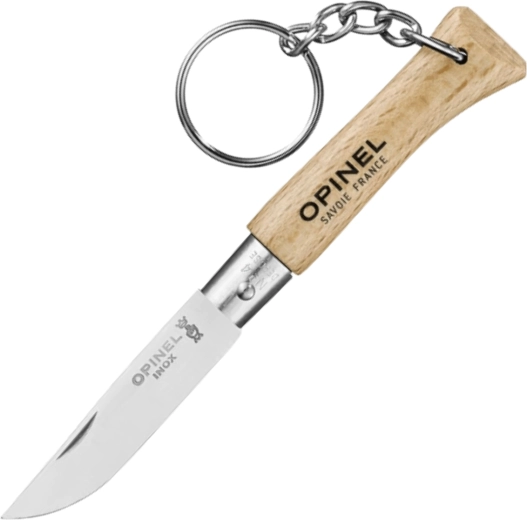 Opinel N°04 VRI nóż kieszonkowy do kluczy z bukową rękojeścią
