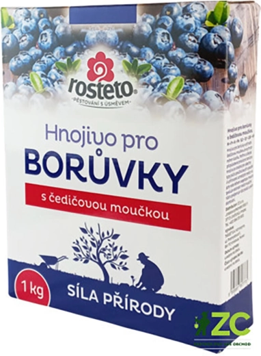 Nawóz Rosteto z mączką bazaltową do borówek 1 kg