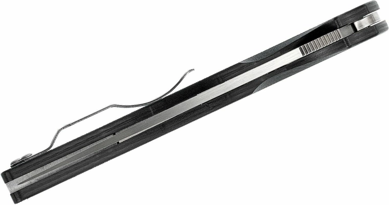 Wytrzymała rękojeść G-10 i klips do kieszeni
