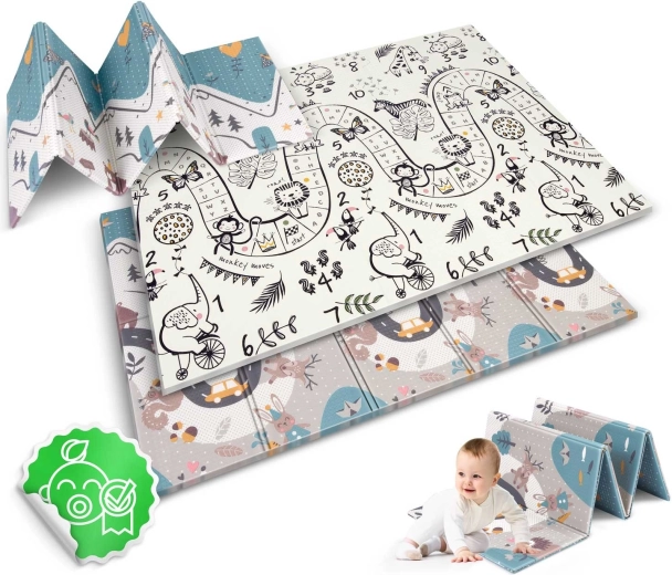 Dwustronny design do nauki i zabawy