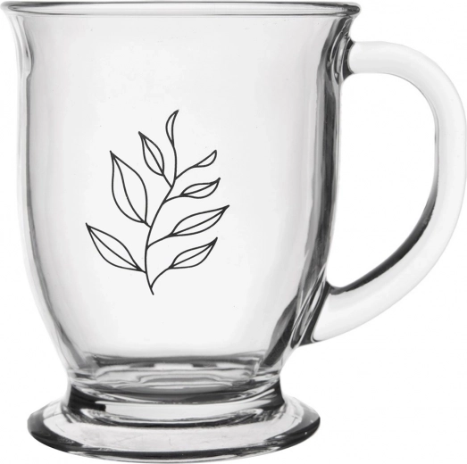 Elegancki motyw liścia i ponadczasowy kształt