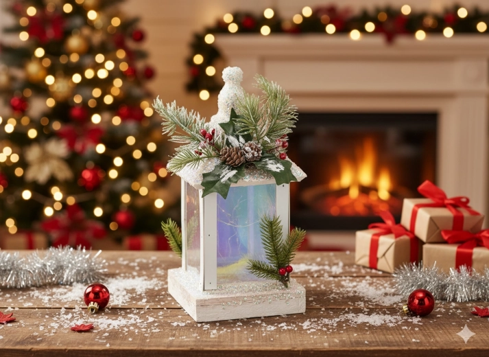 Stylowe zimowe wykończenie