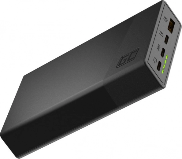 Power bank Green Cell PowerPlay 20000mAh 22,5W czarna