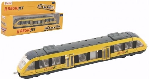 Metalowy pociąg regionalny RegioJet 17 cm