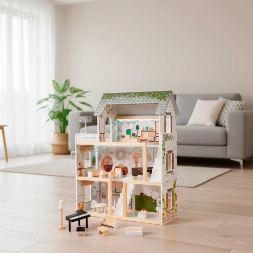 Trzy piętra świata zabawy z tarasem