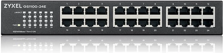 Niższe zużycie dzięki Energy Efficient Ethernet