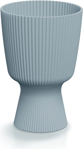 Doniczka Milly Round 14,6 cm jasnoszara