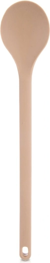 Silikonowa łyżka kuchenna beżowa 28 cm
