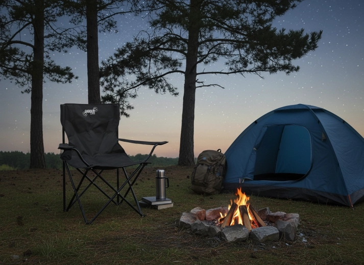 Wygoda przy ognisku i nad wodą