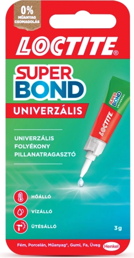 Klej błyskawiczny Loctite Super Bond 3 g