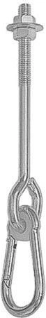 Hak do huśtawki M12 × 110 mm, nośność 70 kg