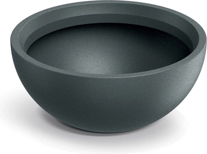 Donica Molio Bowl 38 cm grafitowa