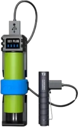 Ładowarka akumulatorów i powerbank USB-C Xtar SC1 Plus - 1 szt.