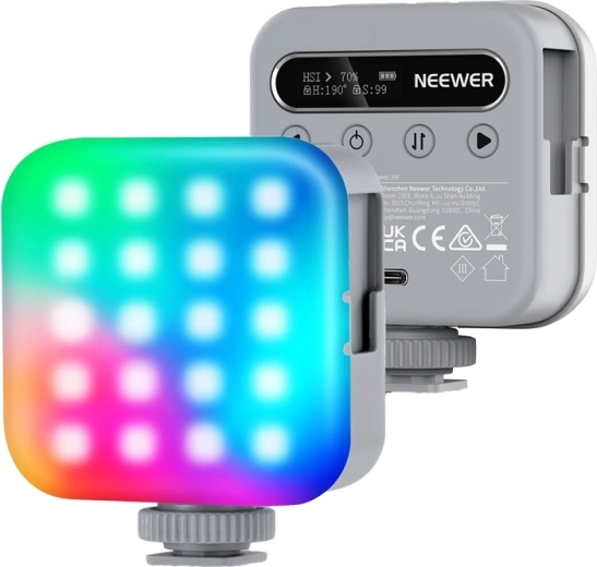 Neewer BL60C magnetyczna kieszonkowa lampa LED RGB