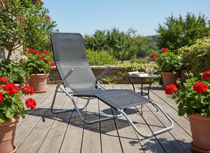 Oddychający textilene dla wygody