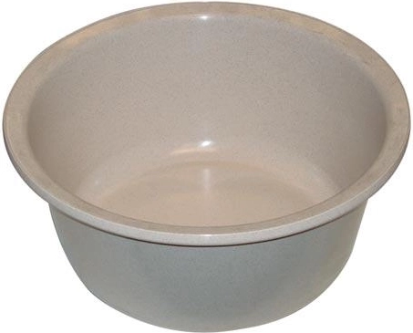 Plastowa misa 42 cm, kolor granit