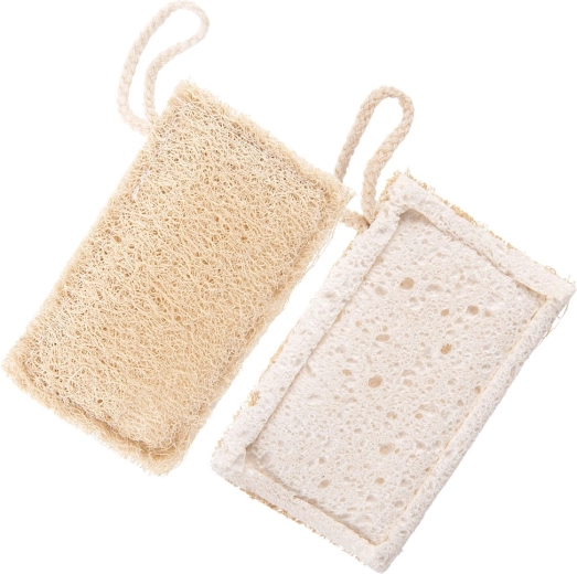 Naturalne eko gąbki kuchenne 2 szt.
