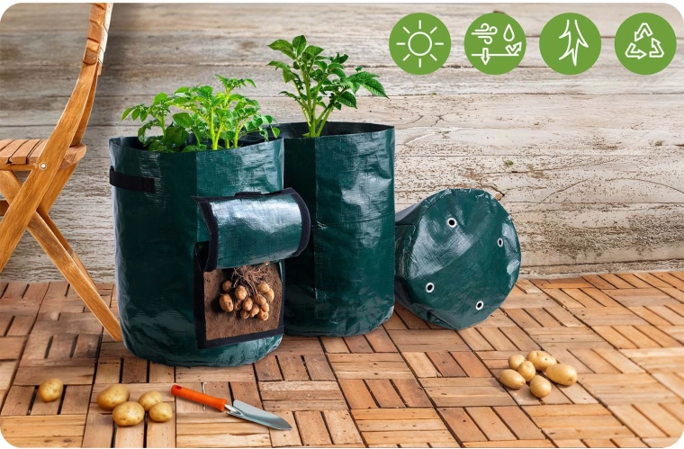 Oddychający materiał PE z drenażem