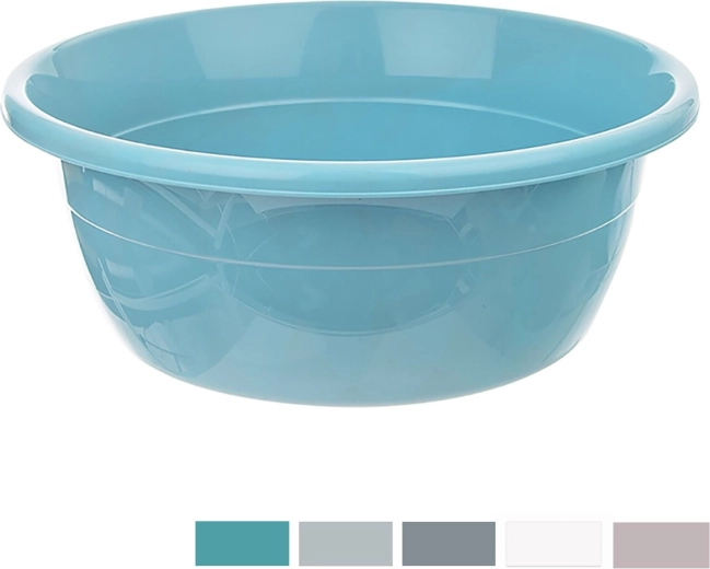 Dem przenośny plastikowy zlew okrągły 22 l (mix kolorów)