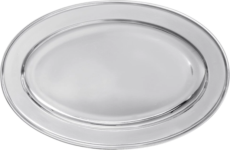 Nierdzewna taca do serwowania 30 × 20,5 cm