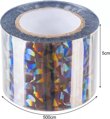 Efekt holograficzny i wodoodporny materiał
